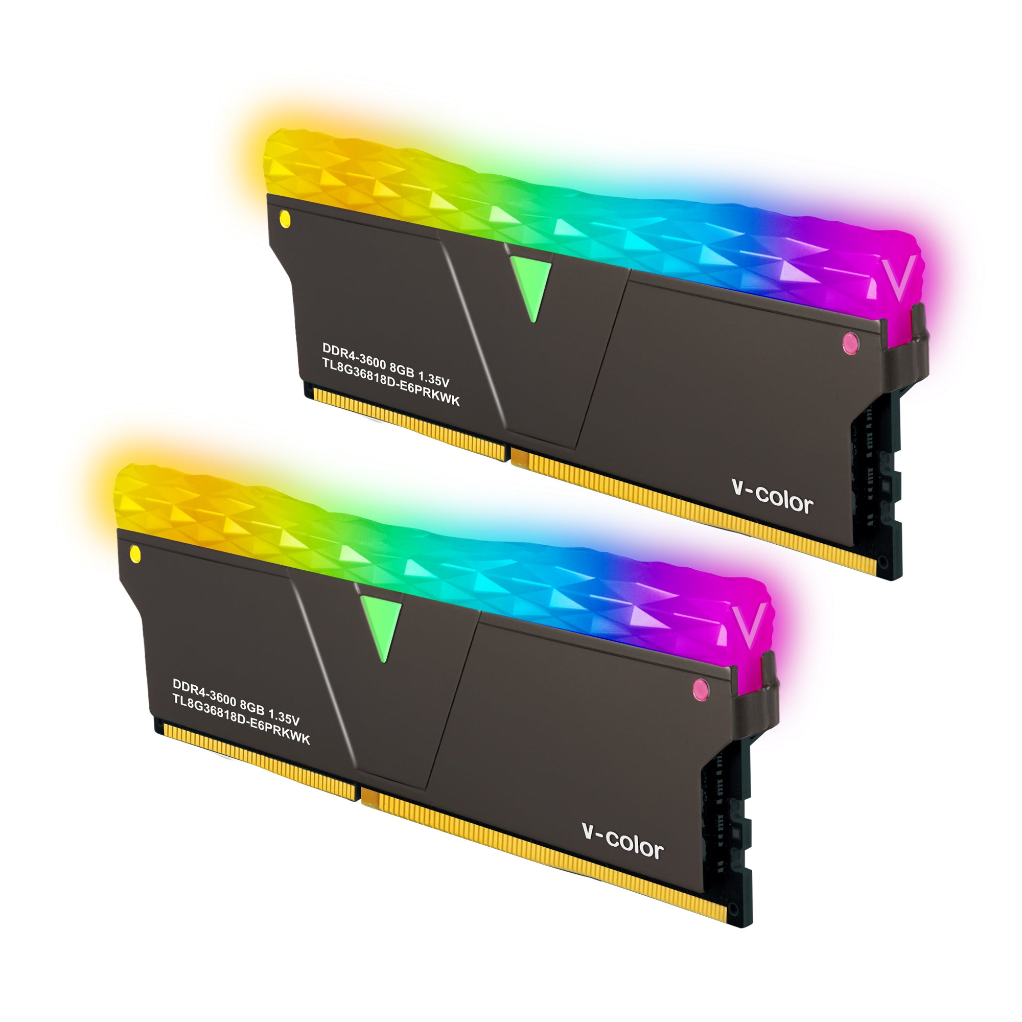 V-Color Prism Pro DDR4 16GB (8GBx2) 3600MHz (PC4-28800) CL18 V-Color Prism Pro DDR4 16GB (8GBx2) 3600MHz (PC4-28800) CL18